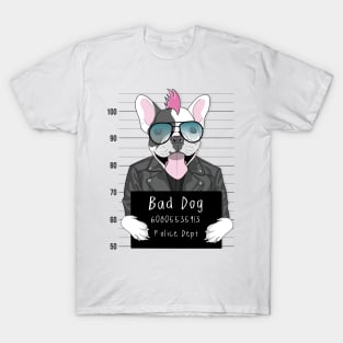 bad dog arrested T-Shirt